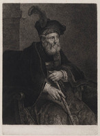 KG 07832
<br/>
Portret oude man met wandelstok in stoel
<br/>
<em>Freij, Johannes Pieter de (1770-1834)</em>